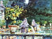 John Singer Sargent Villa di Marlia oil